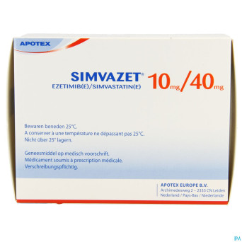 Simvazet 10mg/40mg comp  98
