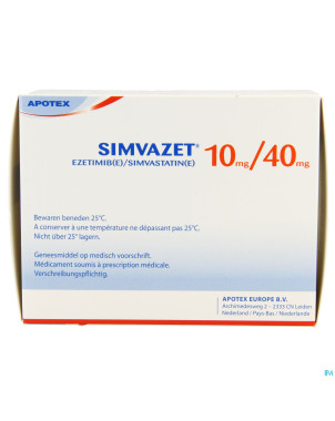 Simvazet 10mg/40mg comp  98