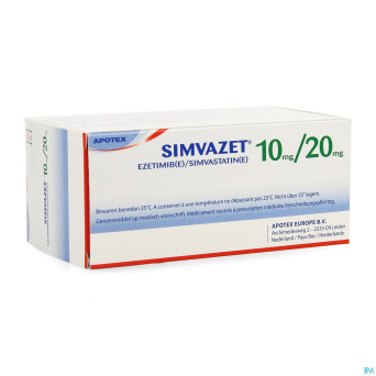 Simvazet 10mg/20mg comp  98