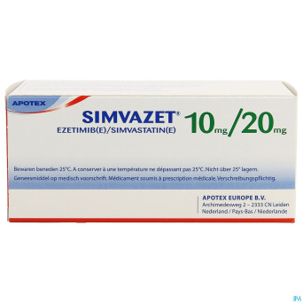 Simvazet 10mg/20mg comp  98