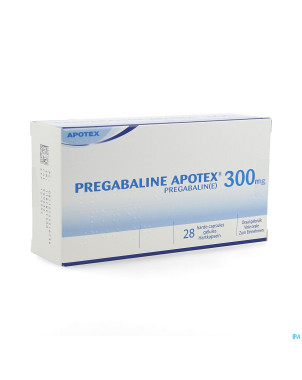 Pregabaline apotex 300mg caps dur  28 x 300mg