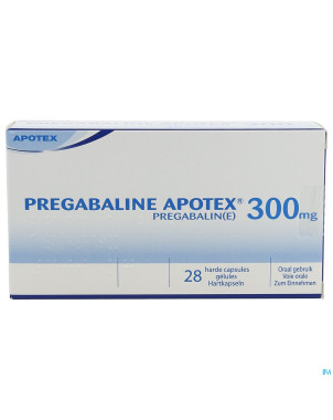 Pregabaline apotex 300mg caps dur  28 x 300mg