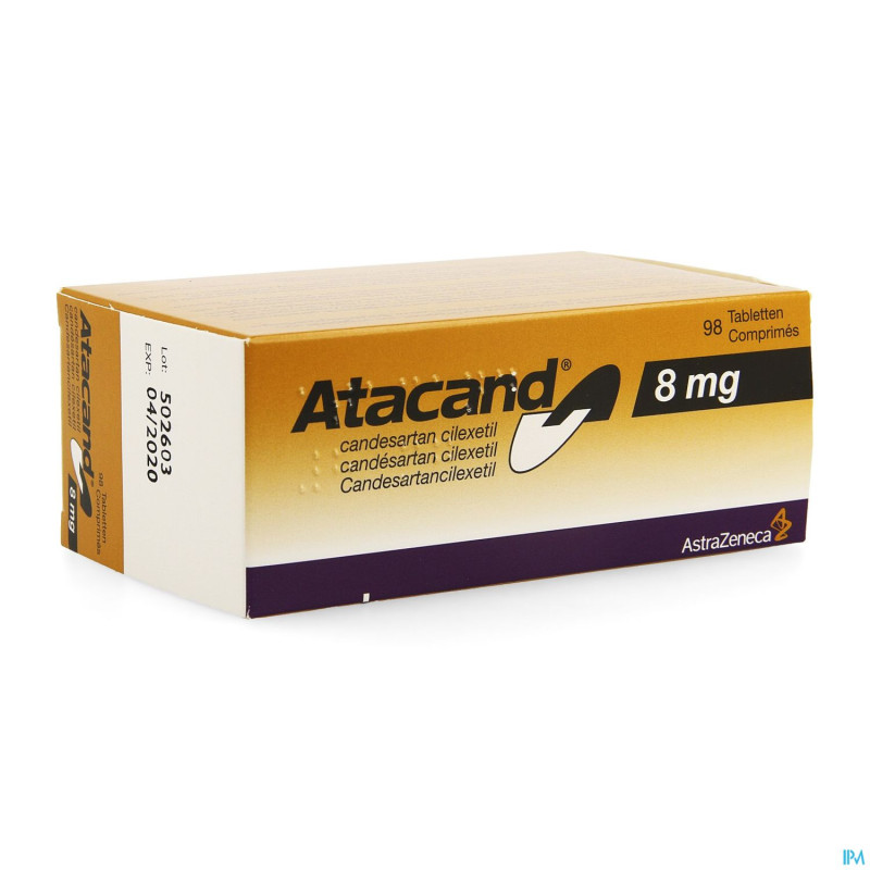 Atacand pi pharma comp 98 x  8mg pip