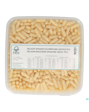 Gelules opaques n00 1000 pch