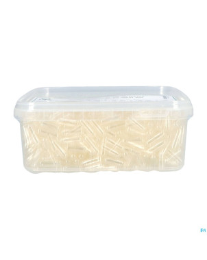 Gelules transparentes n00 1000 pch