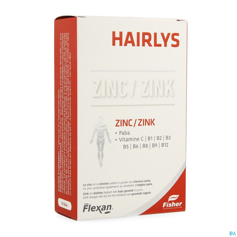 Fisher flexan hairlys    caps 60
