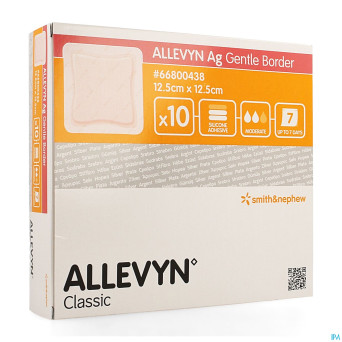 Allevyn ag pans adhesive silic. 12,5x12,5cm    10
