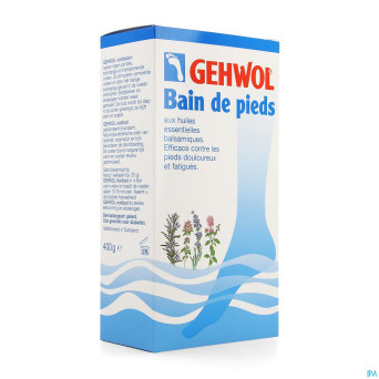 Gehwol bain pieds 400g consulta