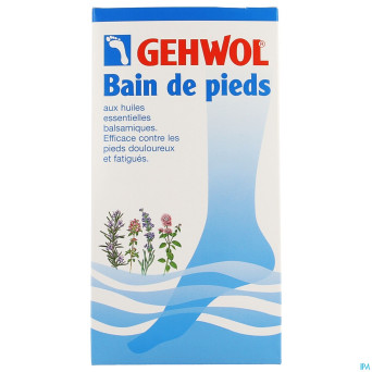 Gehwol bain pieds 400g consulta
