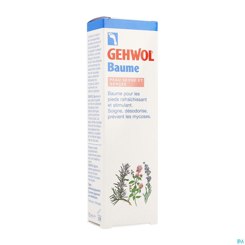 Gehwol baume peau seche 75ml consulta