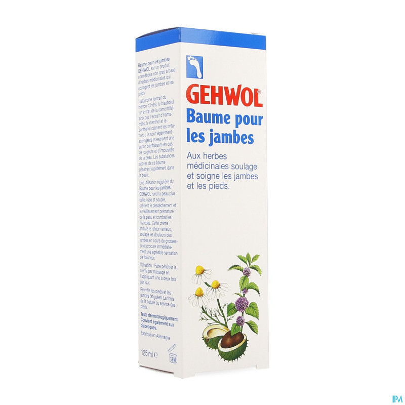 Gehwol baume jambes 125ml consulta