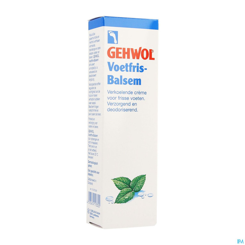 Gehwol baume rafraichissant 75ml consulta