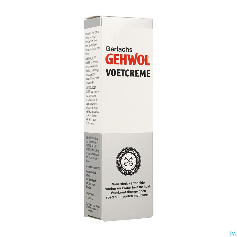 Gehwol creme pieds 75ml consulta