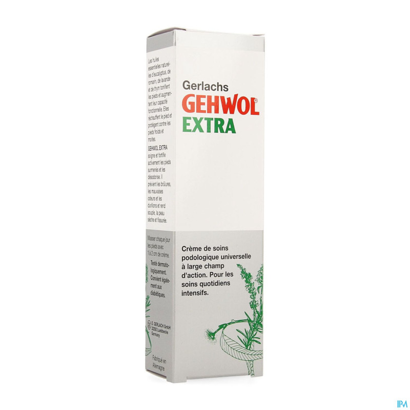 Gehwol creme pieds extra 75ml consulta