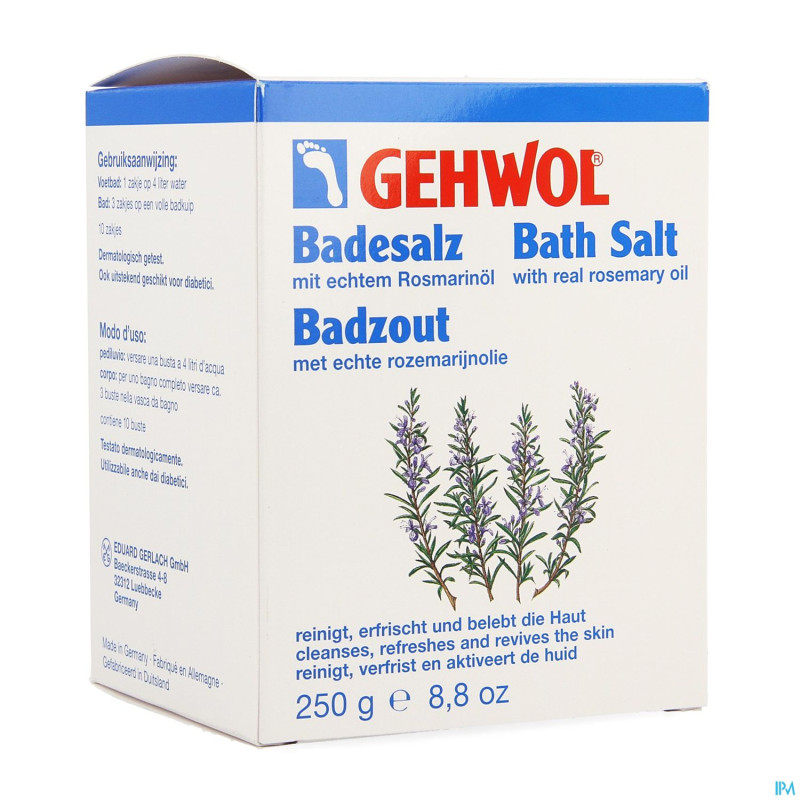 Gehwol sel bain romarin 10x25g consulta