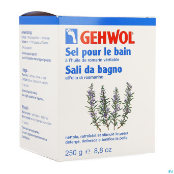 Gehwol sel bain romarin 10x25g consulta