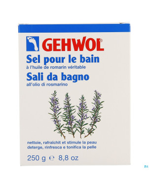 Gehwol sel bain romarin 10x25g consulta
