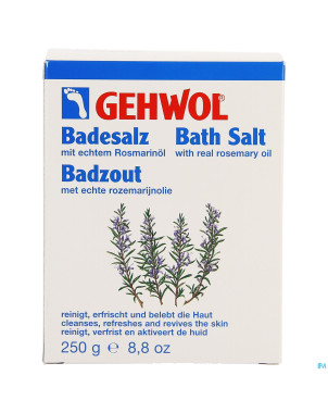 Gehwol sel bain romarin 10x25g consulta