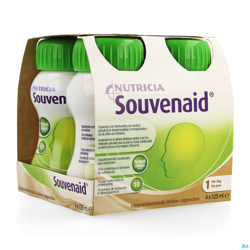 Souvenaid cappuccino    4x125ml nf