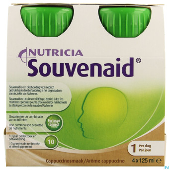 Souvenaid cappuccino    4x125ml nf