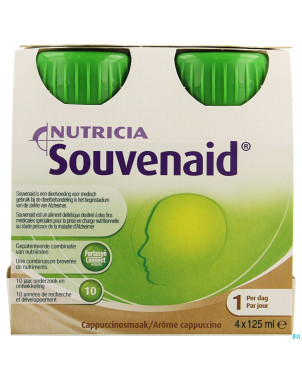 Souvenaid cappuccino    4x125ml nf