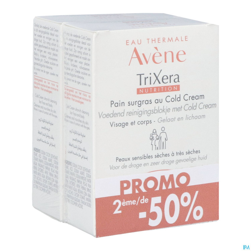 Avene trixera nutrition pains    duo 2x100g