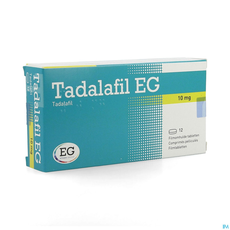 Tadalafil eg 10mg comp pell 12 x 10mg