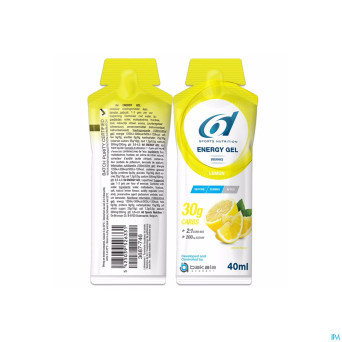 6d sixd energy gel lemon    40g