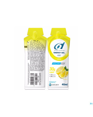 6d sixd energy gel lemon    40g