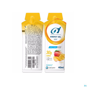 6d sixd energy gel mango 40g