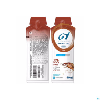 6d sixd energy gel cola 12x40g