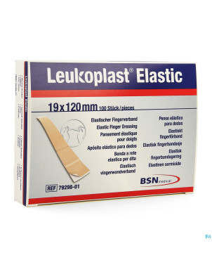 Leukoplast elastic doigt    1,9x12cm 100