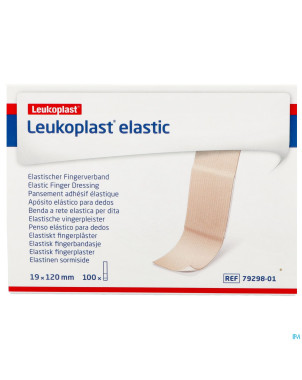 Leukoplast elastic doigt    1,9x12cm 100