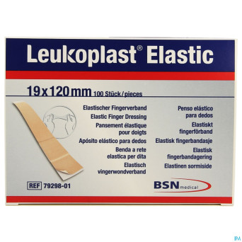 Leukoplast elastic doigt    1,9x12cm 100