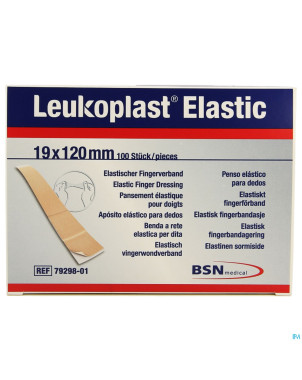 Leukoplast elastic doigt    1,9x12cm 100
