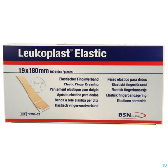 Leukoplast elastic doigt    1,9x18cm 100