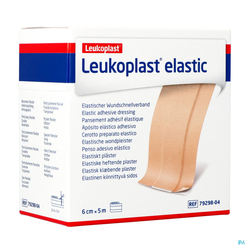 Leukoplast elastic    5mx6cm 1