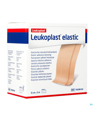 Leukoplast elastic    5mx6cm 1