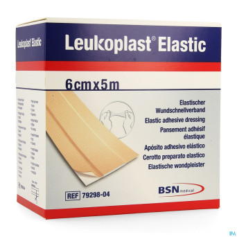 Leukoplast elastic    5mx6cm 1