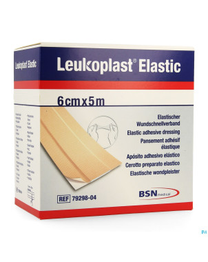 Leukoplast elastic    5mx6cm 1