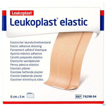 Leukoplast elastic    5mx6cm 1