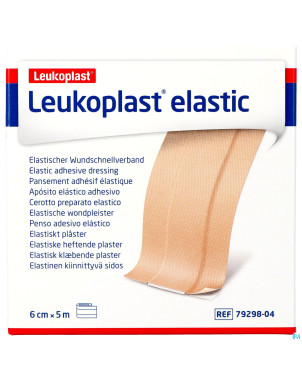 Leukoplast elastic    5mx6cm 1