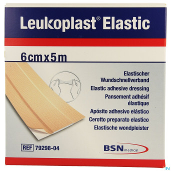 Leukoplast elastic    5mx6cm 1
