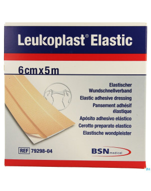 Leukoplast elastic    5mx6cm 1