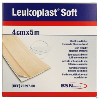 Leukoplast soft    5mx4cm 1
