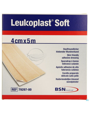 Leukoplast soft    5mx4cm 1