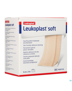 Leukoplast soft    5mx6cm 1
