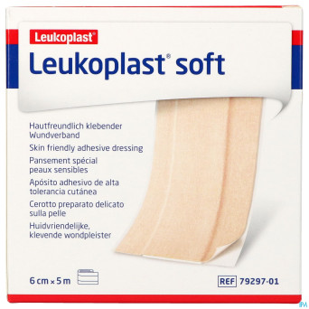 Leukoplast soft    5mx6cm 1