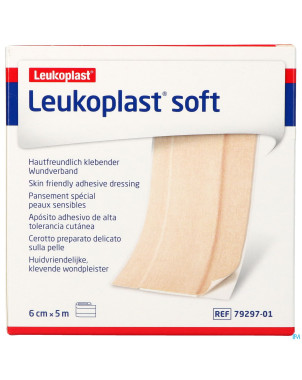 Leukoplast soft    5mx6cm 1