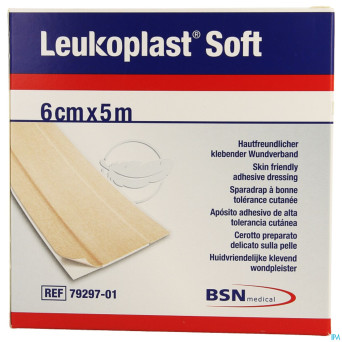 Leukoplast soft    5mx6cm 1